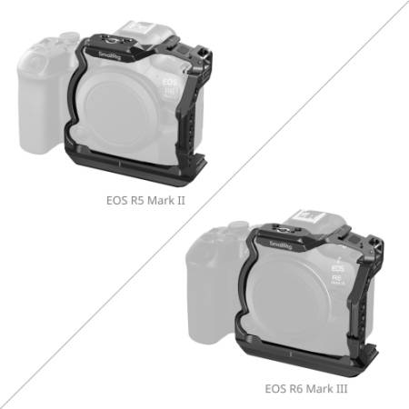 SmallRig 5953 - półklatka do Canon EOS R6 Mark III / R6 Mark II / R5 Mark II - użycie